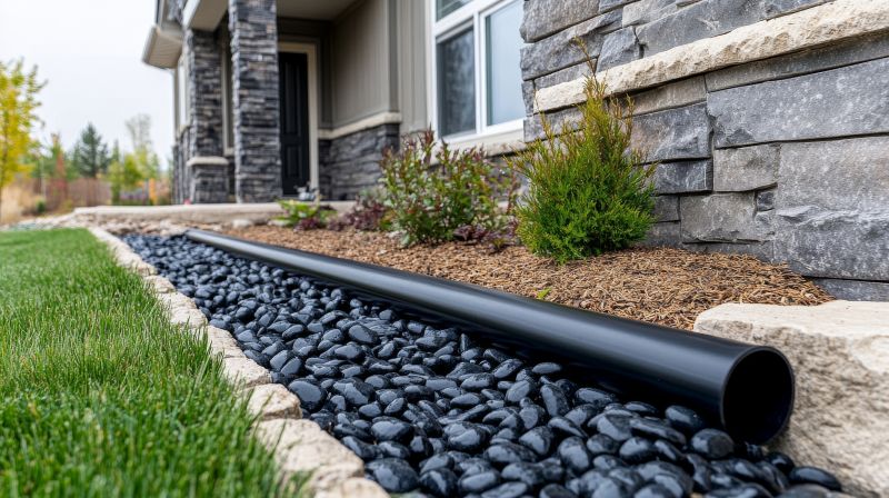 Products For French Drain Yard Drainages in use