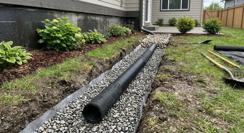 Increase Your French Drain Yard Drainage Business with an AI Driven, Targeted Website
